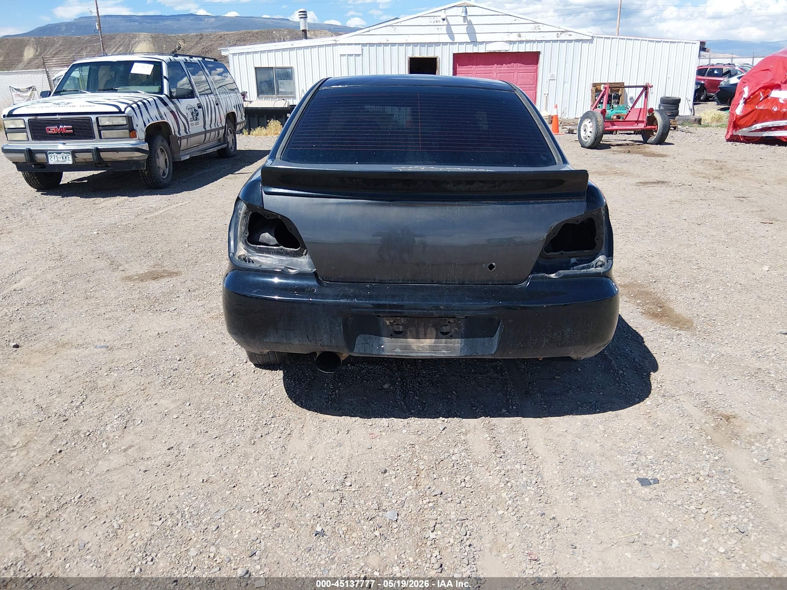 2007 Subaru Impreza Wrx Tr Black vin: JF1GD756X7G510954