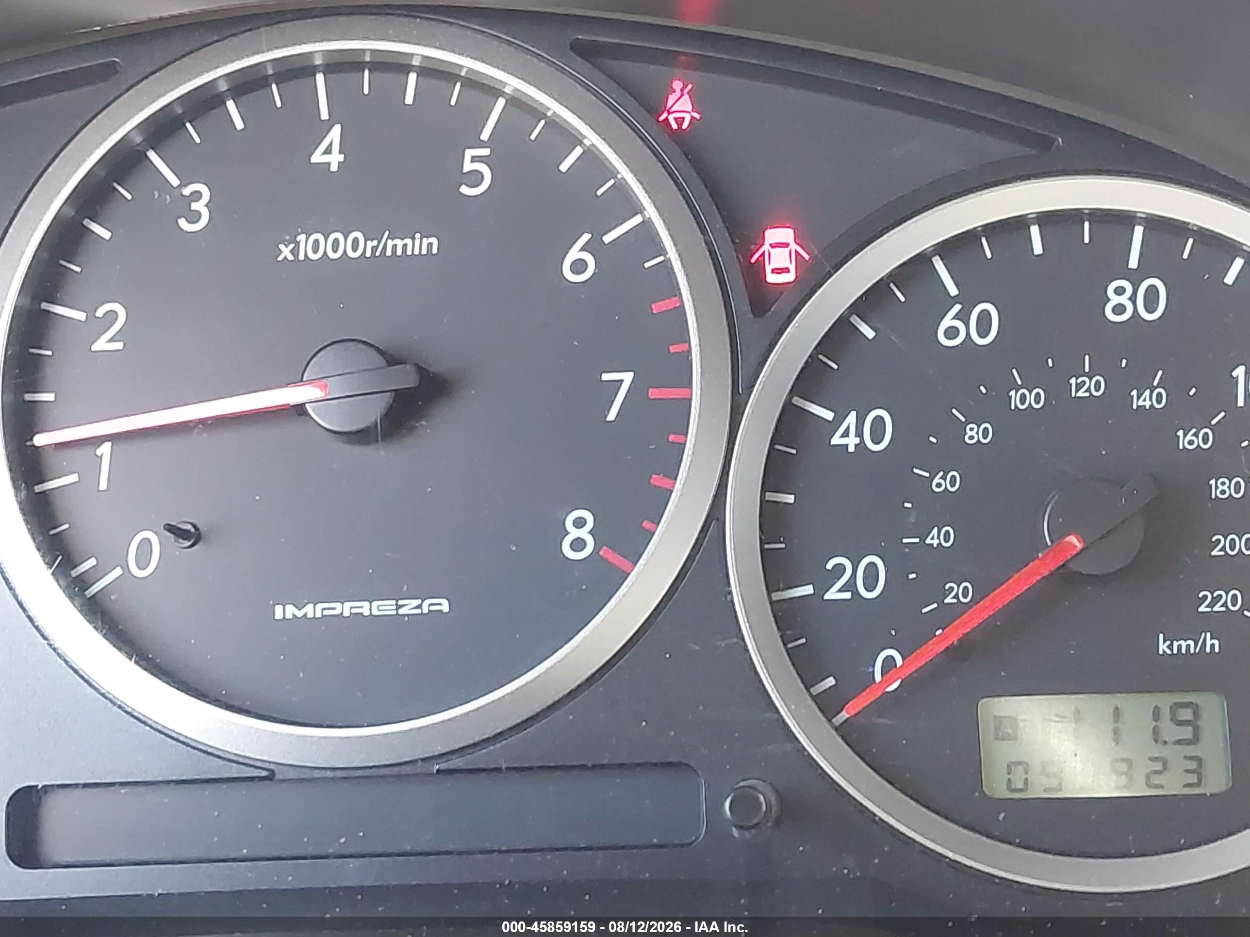 2007 Subaru Impreza Wrx Tr Blue vin: JF1GD756X7G513398