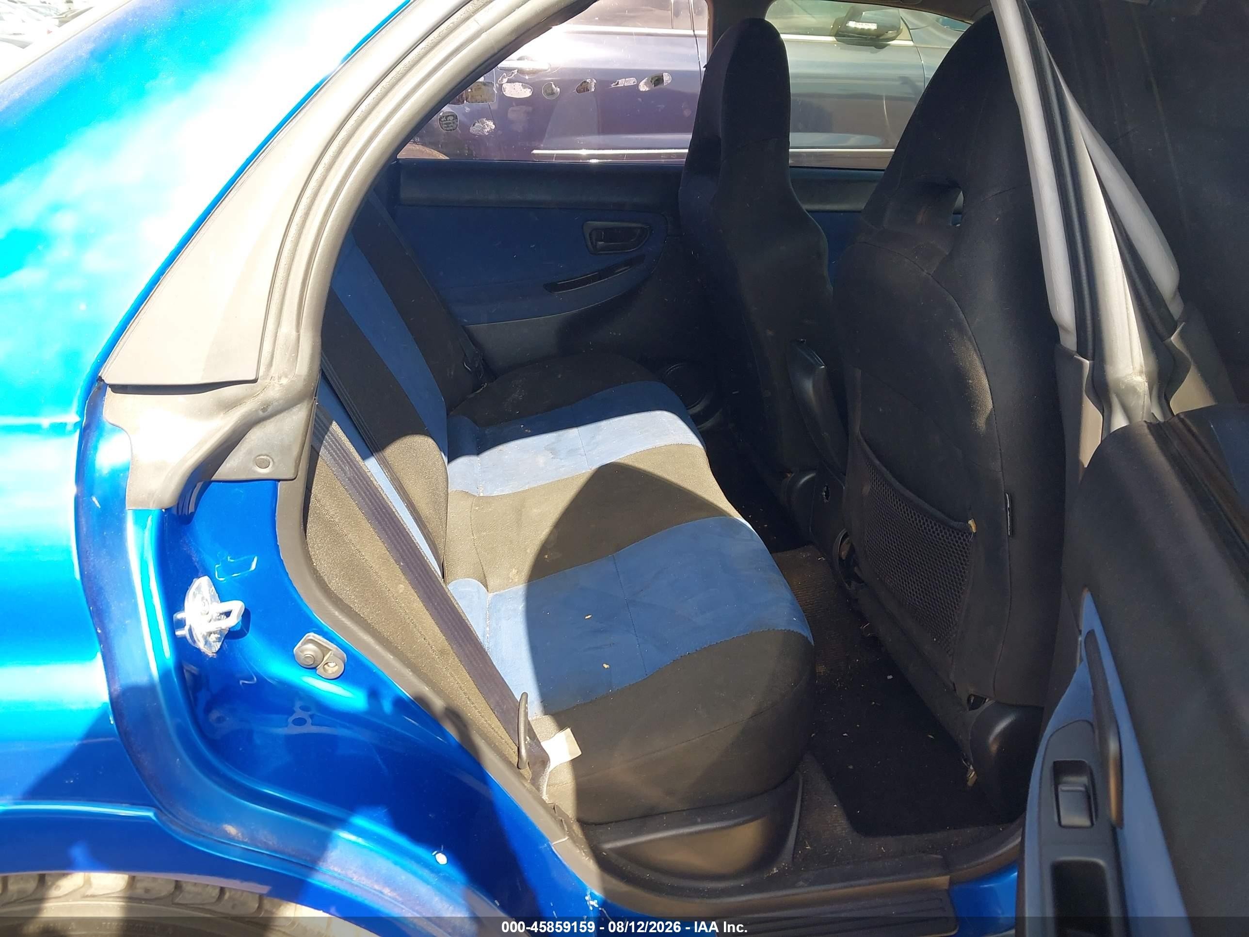 2007 Subaru Impreza Wrx Tr Blue vin: JF1GD756X7G513398