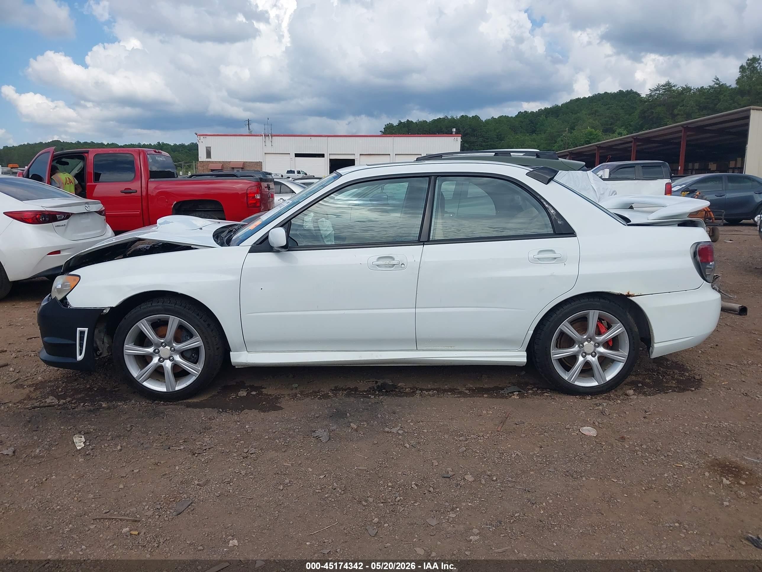2006 Subaru Impreza Wrx/wrx Limited/wrx Tr Белый vin: JF1GD79626G511184