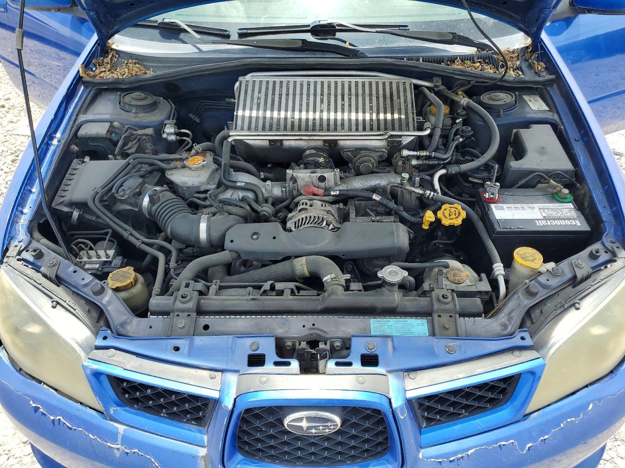 2006 Subaru Impreza Wrx Blue vin: JF1GD79636G520976