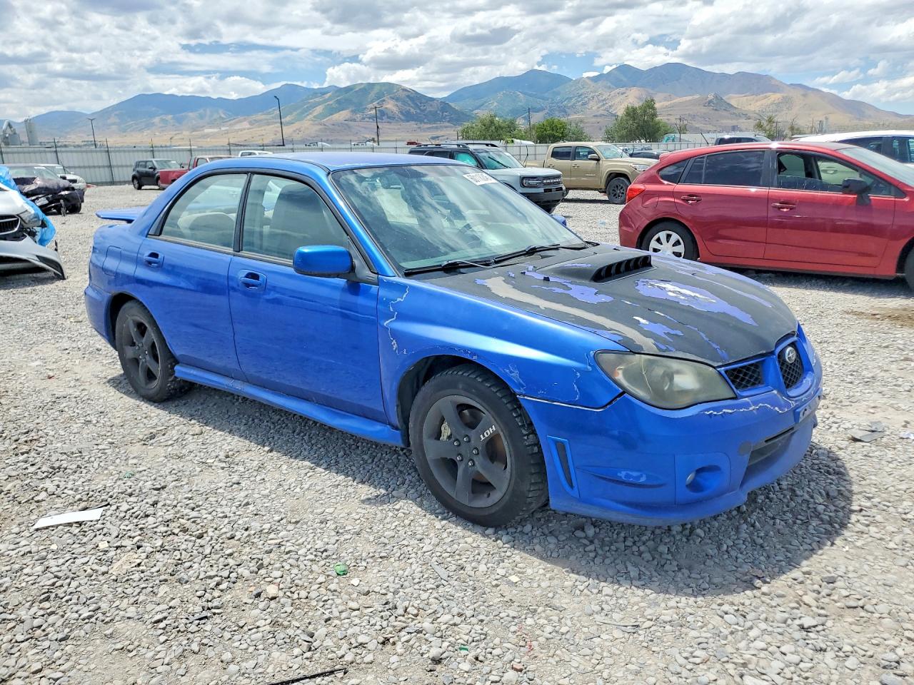 2006 Subaru Impreza Wrx Blue vin: JF1GD79636G520976