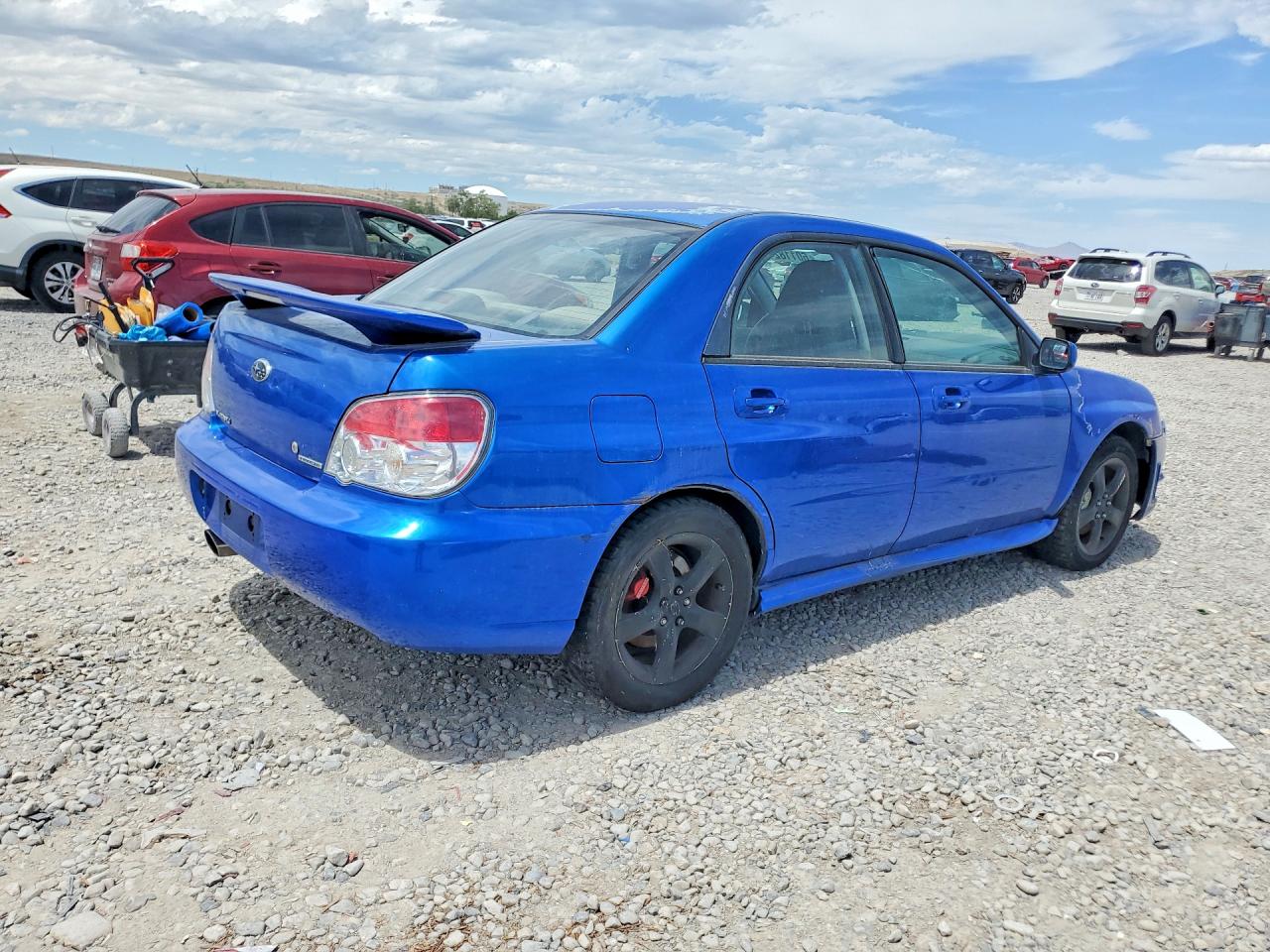2006 Subaru Impreza Wrx Blue vin: JF1GD79636G520976