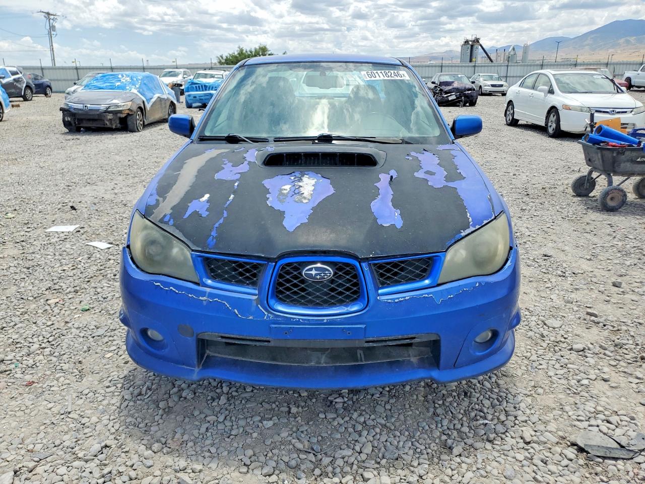 2006 Subaru Impreza Wrx Blue vin: JF1GD79636G520976