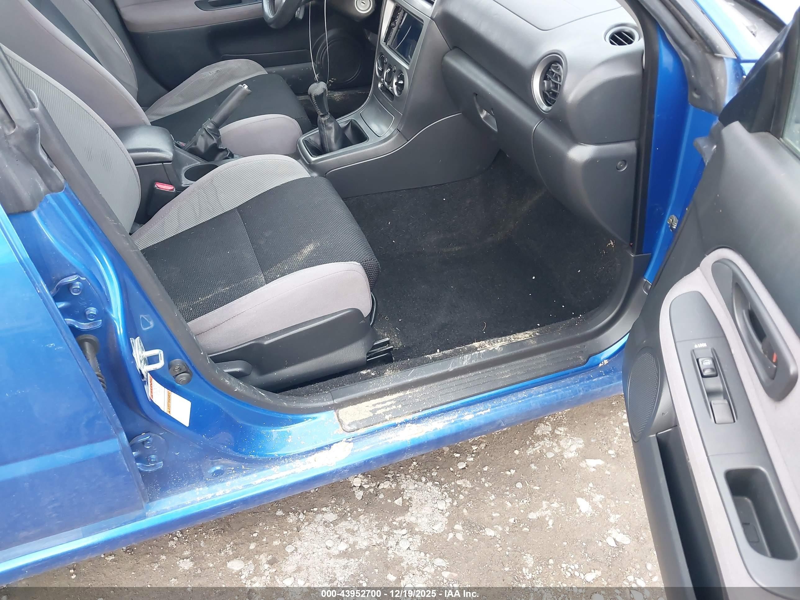 2006 Subaru Impreza Wrx/wrx Limited/wrx Tr Blue vin: JF1GD79646G503040