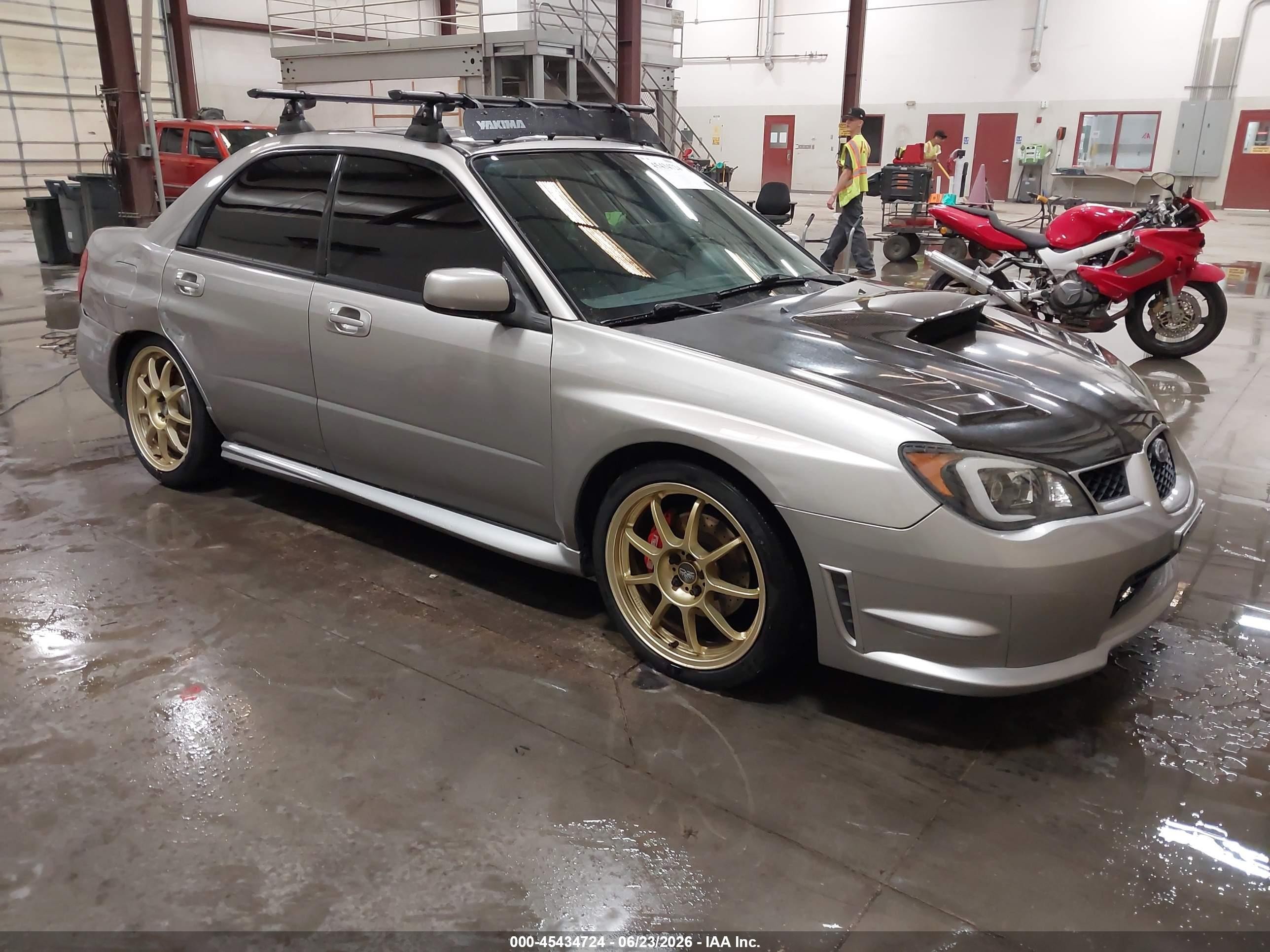 2006 Subaru Impreza Wrx/wrx Limited/wrx Tr Gray vin: JF1GD79646G503362