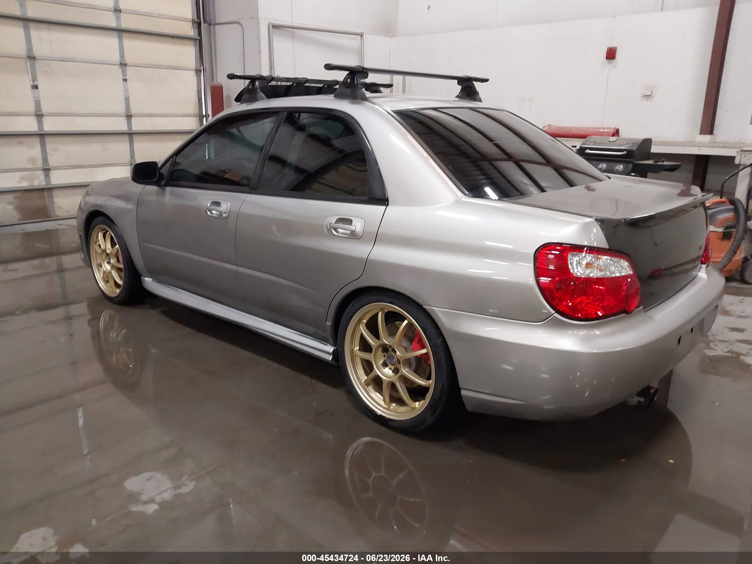 2006 Subaru Impreza Wrx/wrx Limited/wrx Tr Gray vin: JF1GD79646G503362