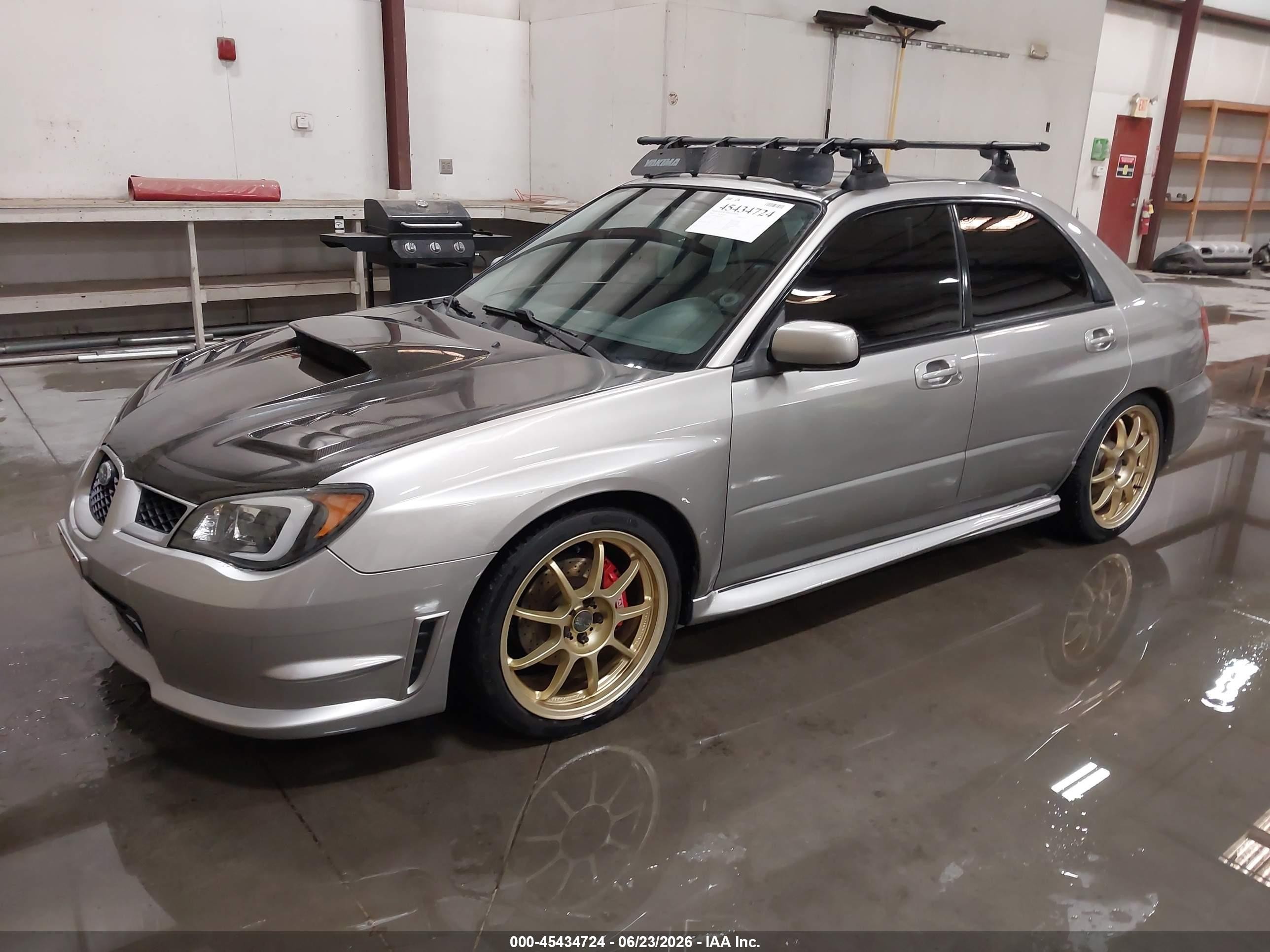 2006 Subaru Impreza Wrx/wrx Limited/wrx Tr Gray vin: JF1GD79646G503362