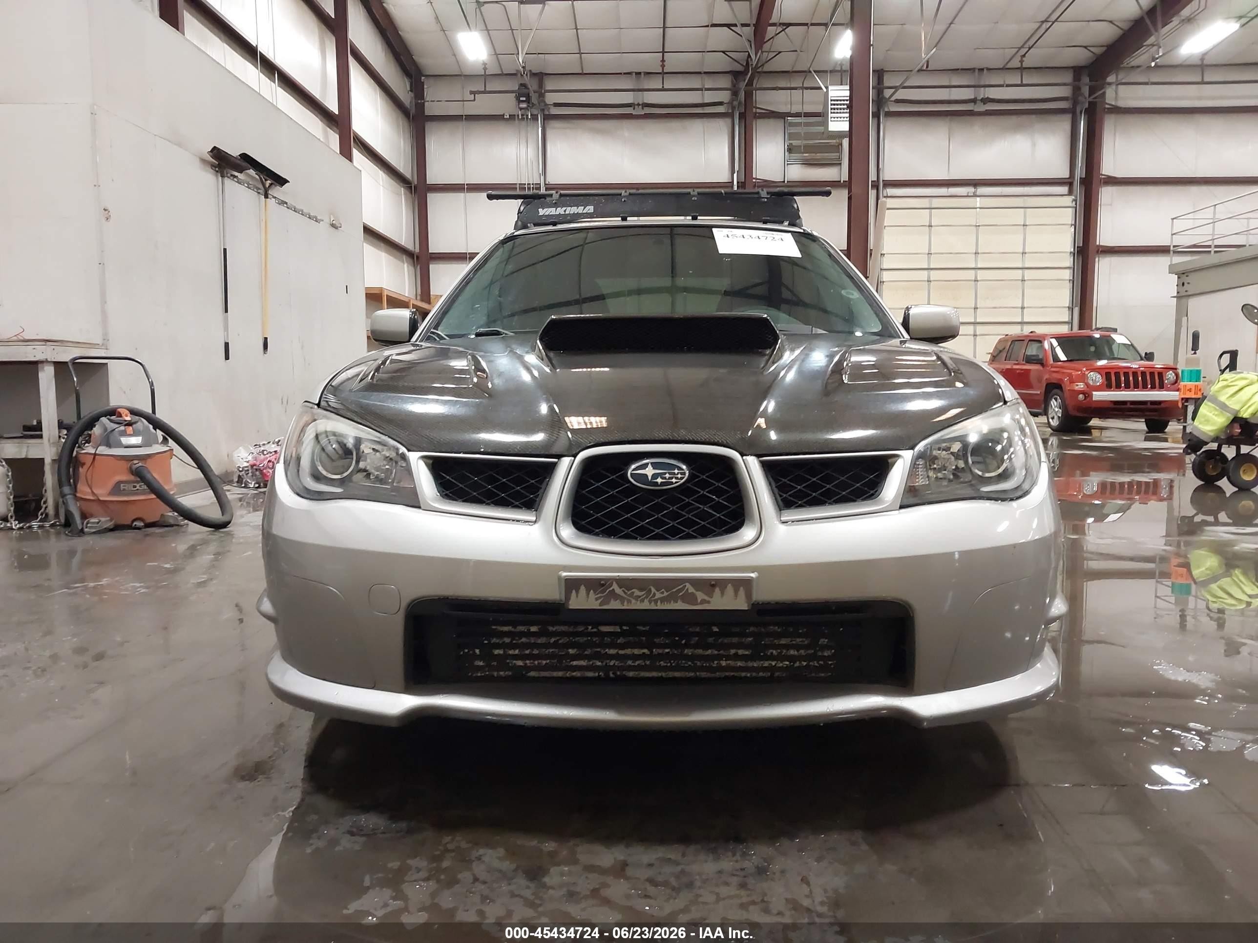2006 Subaru Impreza Wrx/wrx Limited/wrx Tr Gray vin: JF1GD79646G503362