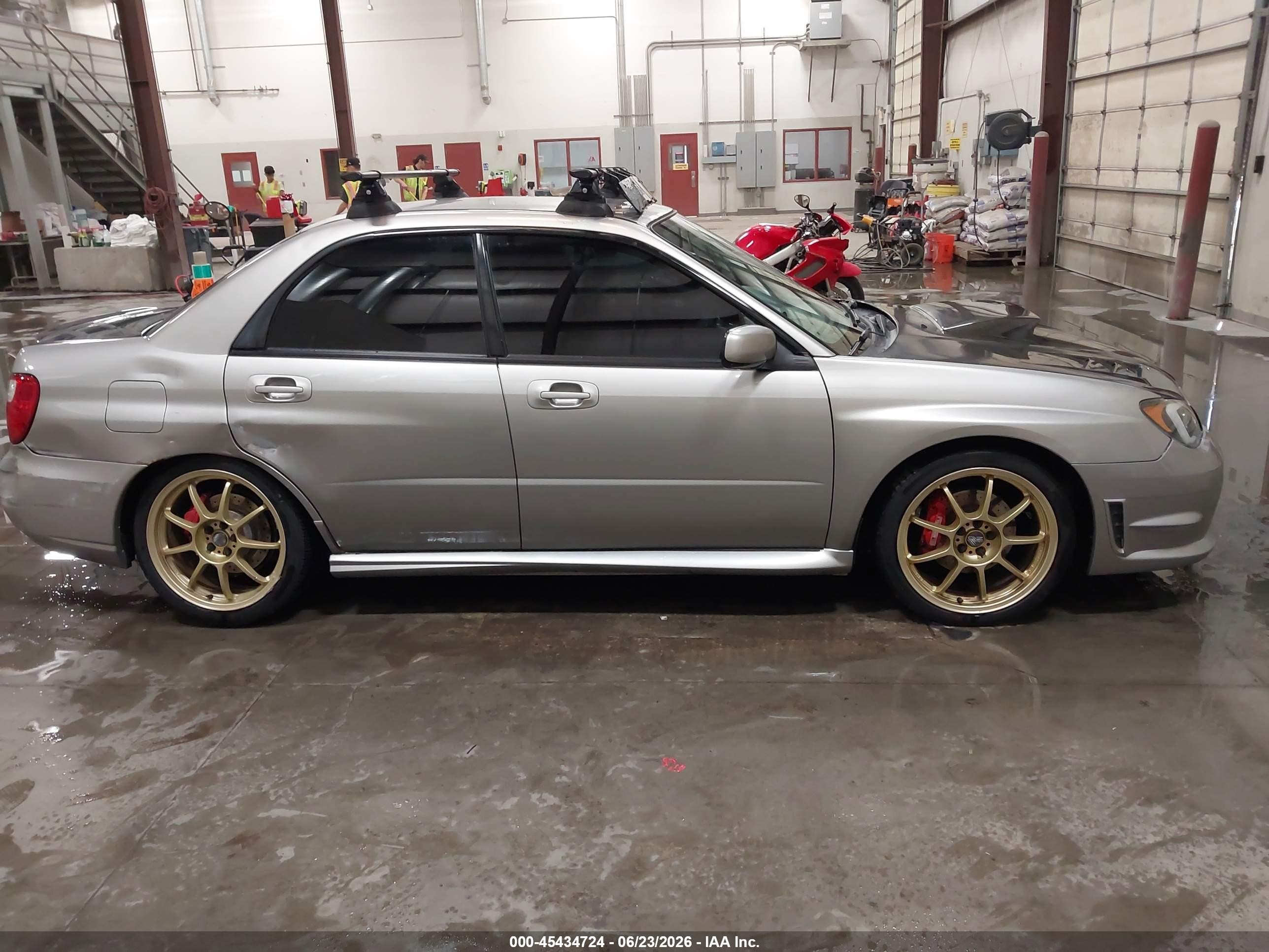 2006 Subaru Impreza Wrx/wrx Limited/wrx Tr Gray vin: JF1GD79646G503362