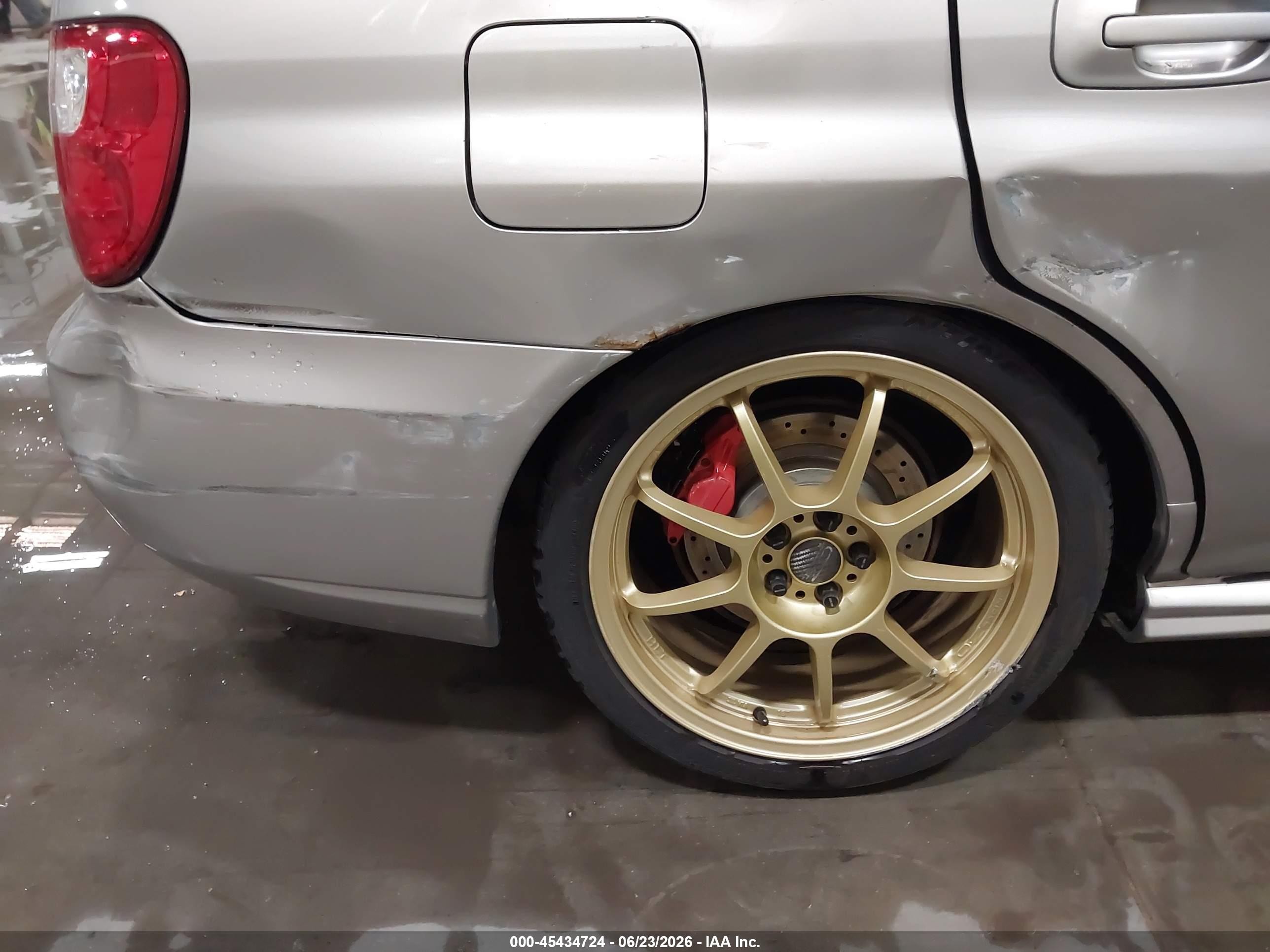 2006 Subaru Impreza Wrx/wrx Limited/wrx Tr Gray vin: JF1GD79646G503362
