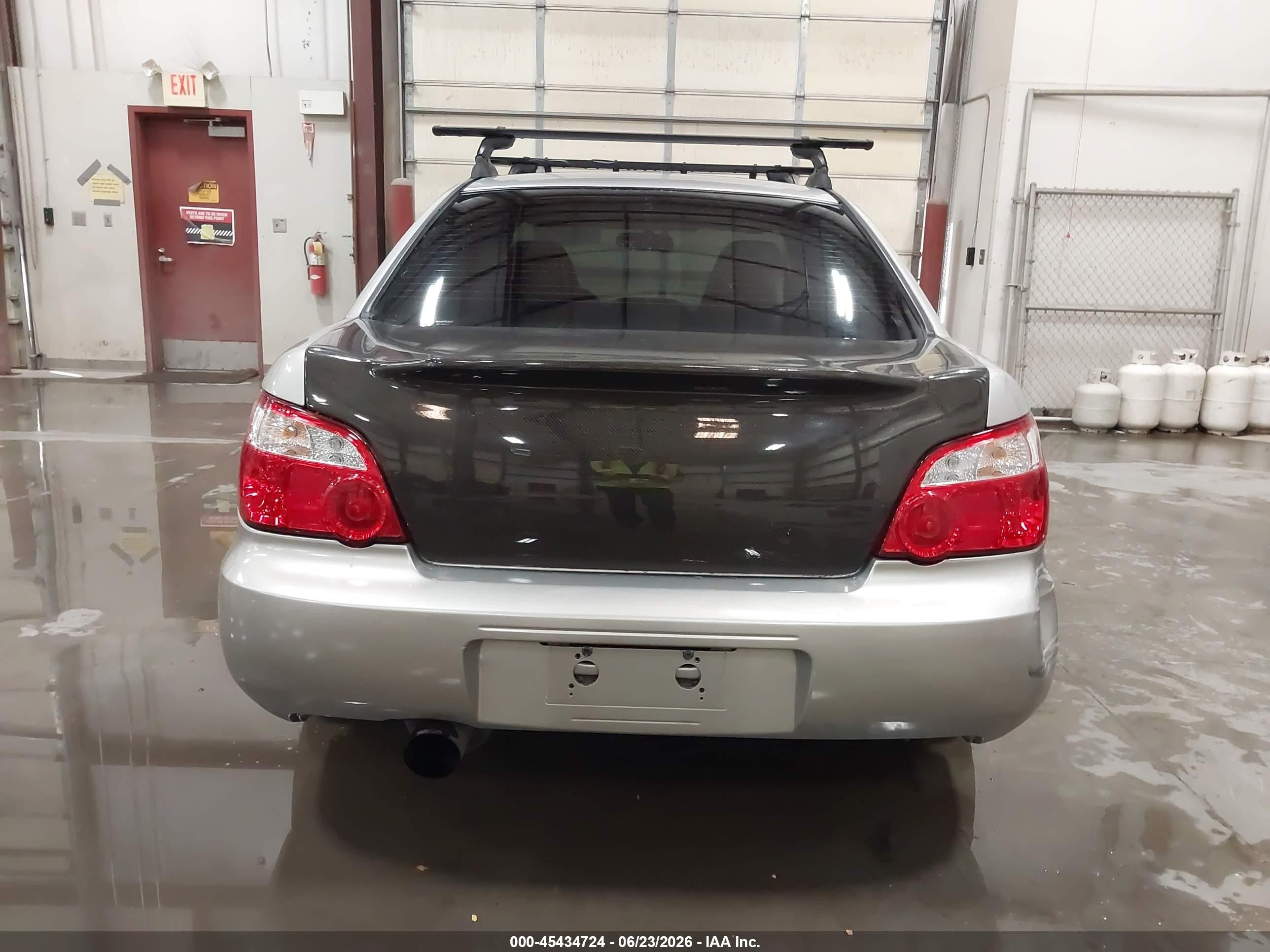 2006 Subaru Impreza Wrx/wrx Limited/wrx Tr Gray vin: JF1GD79646G503362