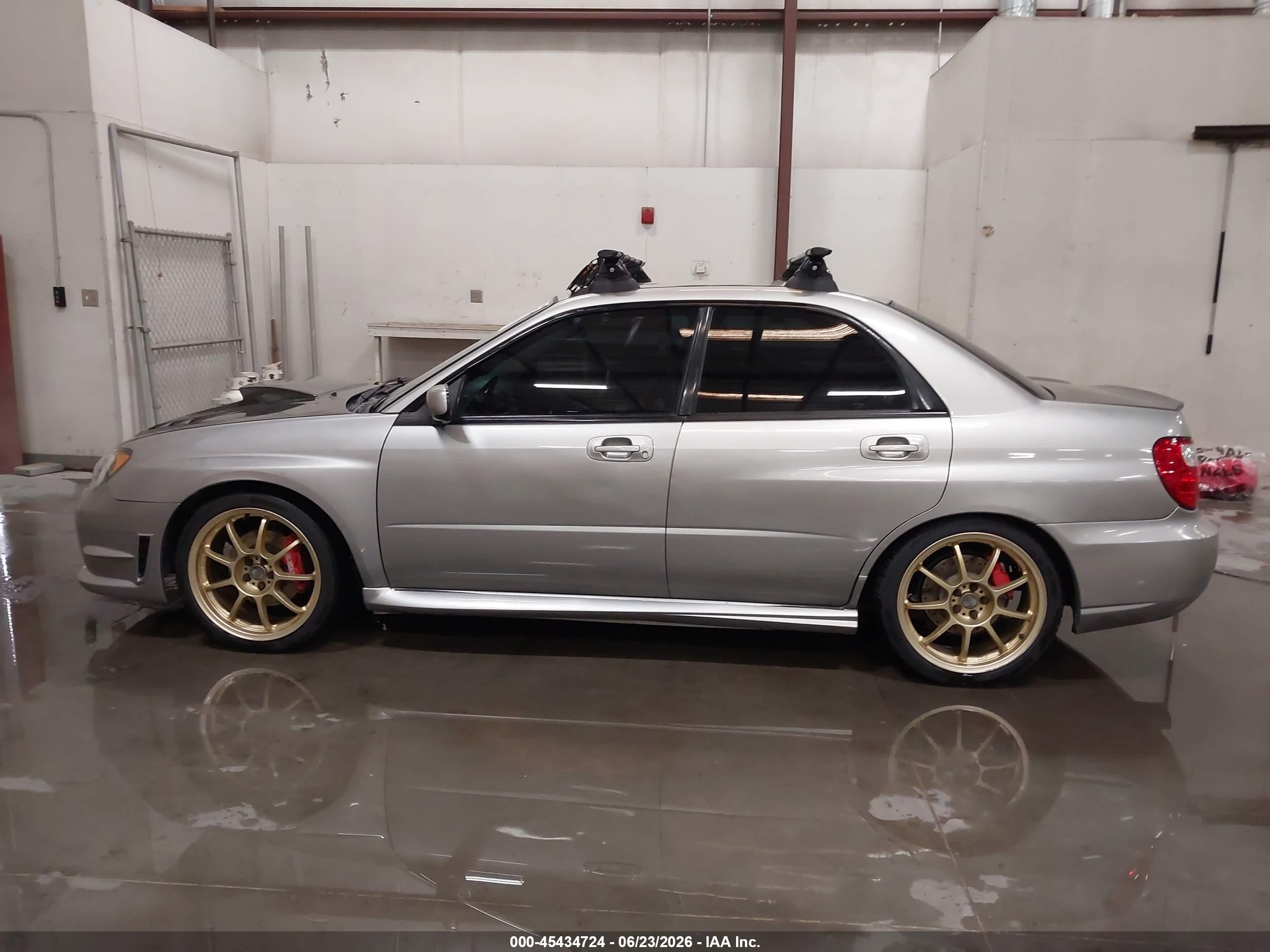 2006 Subaru Impreza Wrx/wrx Limited/wrx Tr Gray vin: JF1GD79646G503362