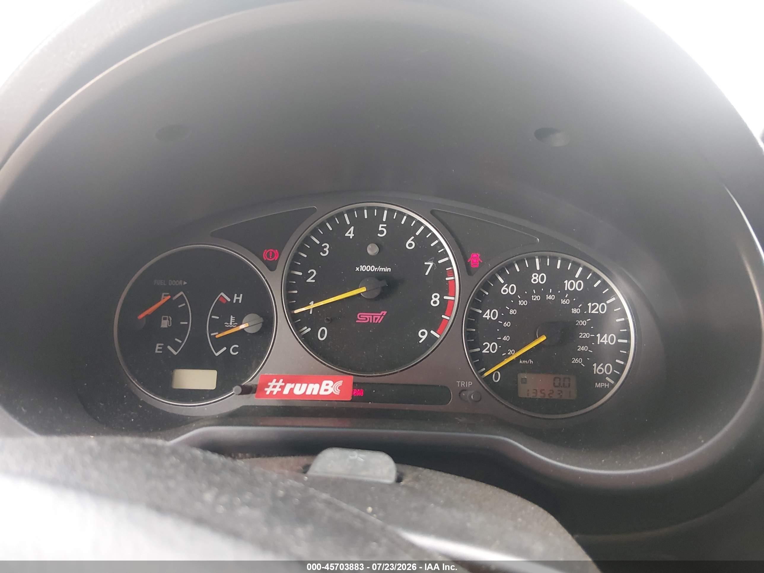 2006 Subaru Impreza Wrx Tr Blue vin: JF1GD79646G521991