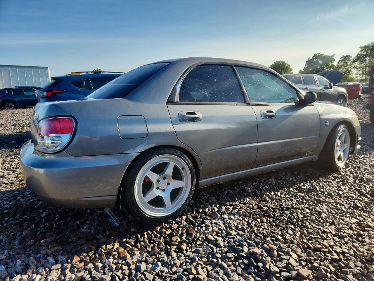 2006 Subaru Impreza Wrx Серый vin: JF1GD79656G511437
