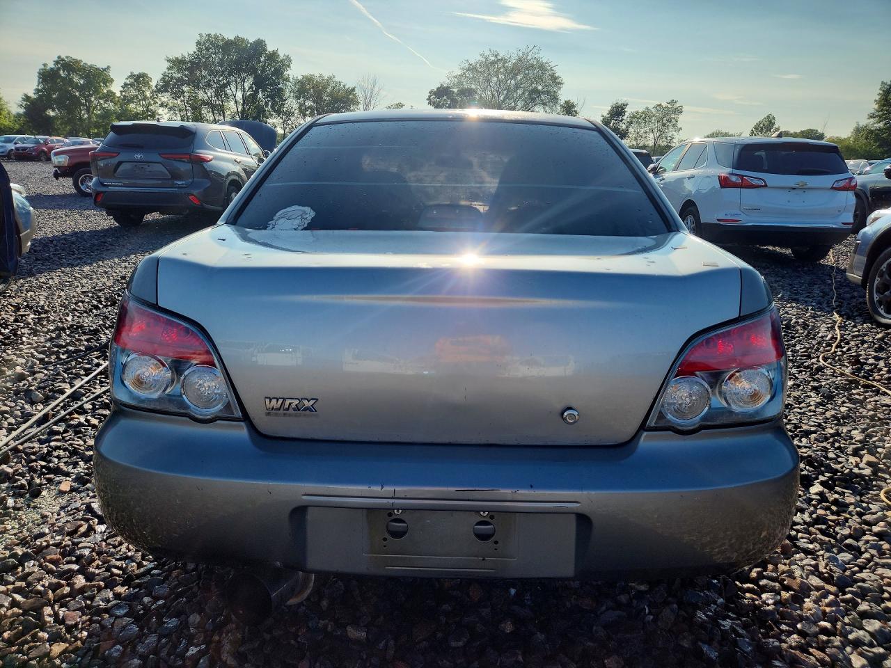 2006 Subaru Impreza Wrx Серый vin: JF1GD79656G511437