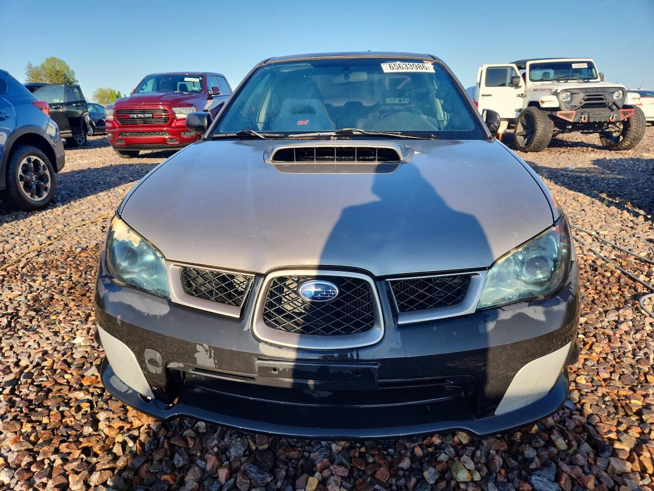 2006 Subaru Impreza Wrx Серый vin: JF1GD79656G511437