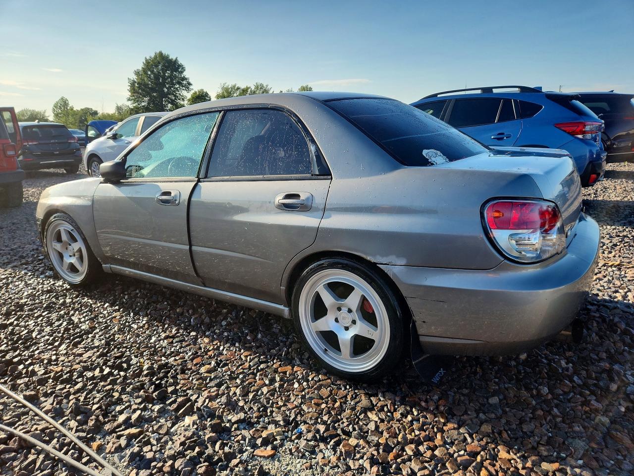 2006 Subaru Impreza Wrx Серый vin: JF1GD79656G511437