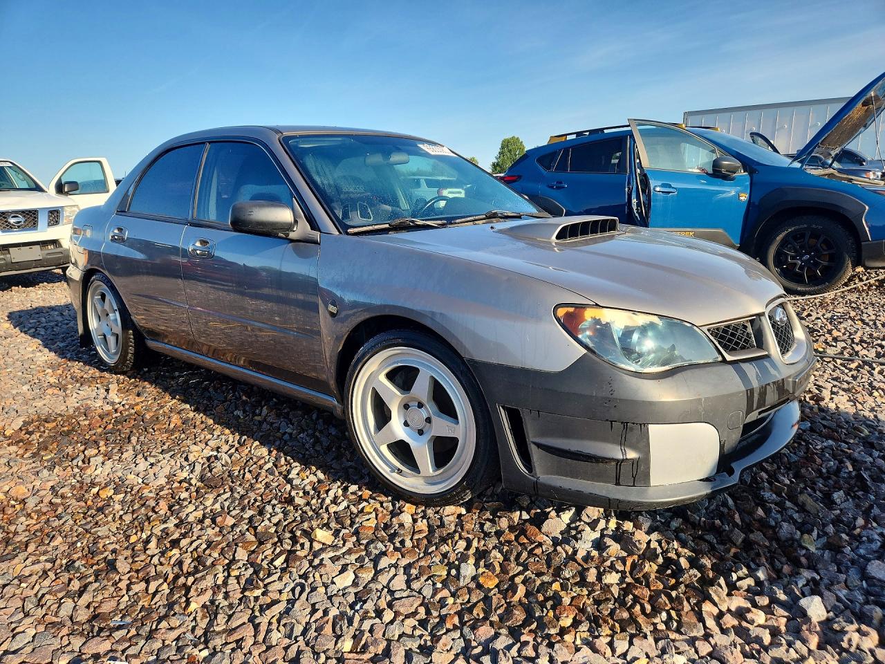 2006 Subaru Impreza Wrx Серый vin: JF1GD79656G511437