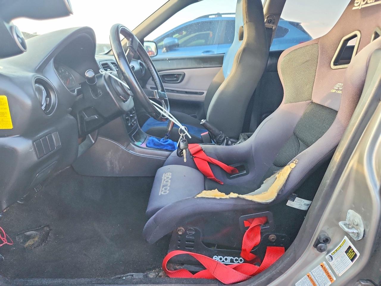 2006 Subaru Impreza Wrx Серый vin: JF1GD79656G511437