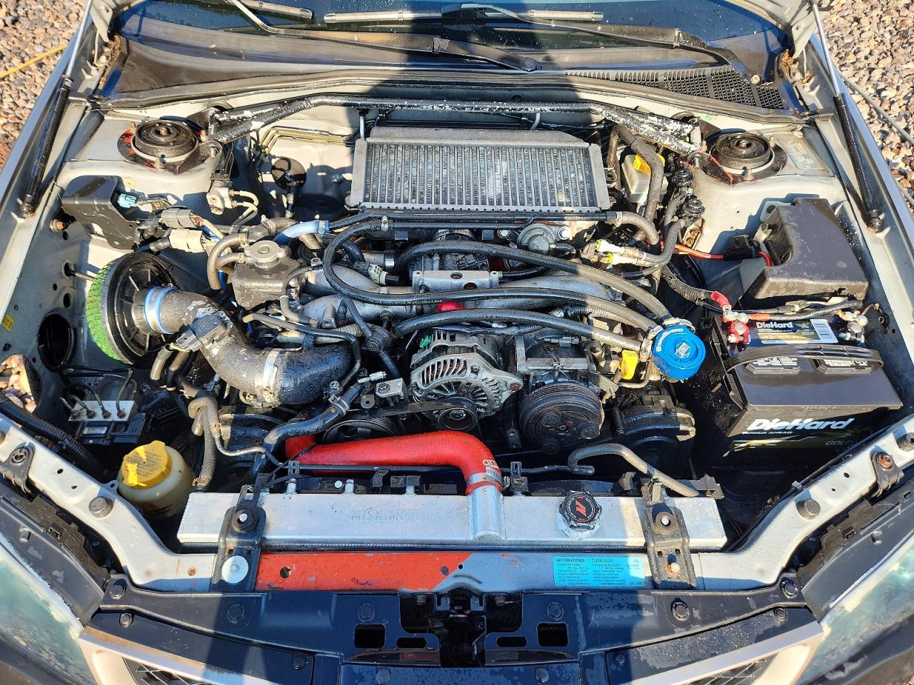 2006 Subaru Impreza Wrx Серый vin: JF1GD79656G511437