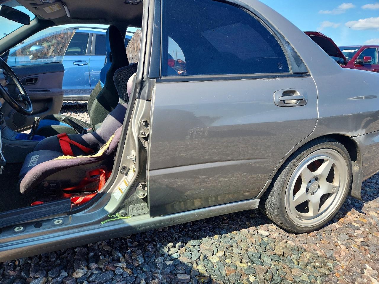 2006 Subaru Impreza Wrx Серый vin: JF1GD79656G511437
