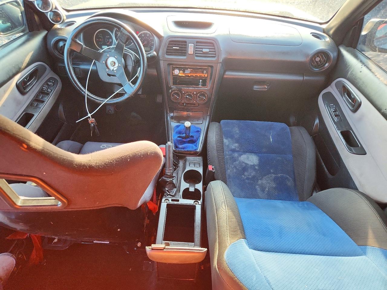 2006 Subaru Impreza Wrx Серый vin: JF1GD79656G511437