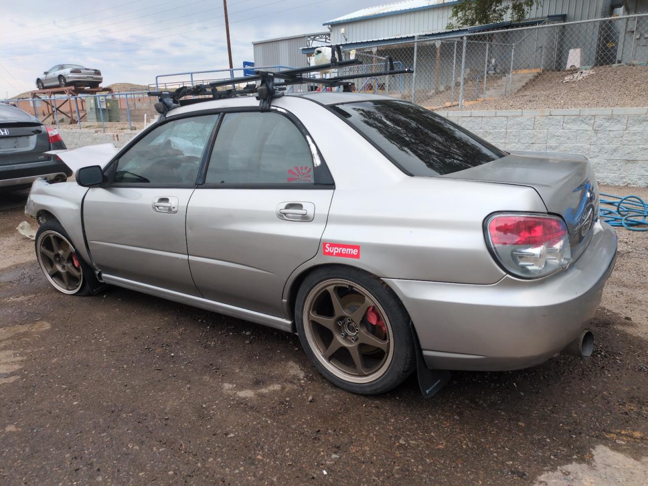 2006 Subaru Impreza Wrx Silver vin: JF1GD79656G514533