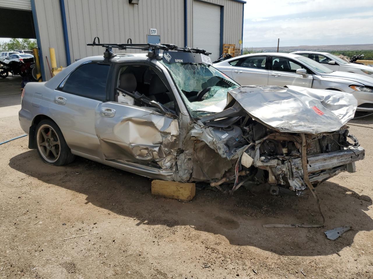 2006 Subaru Impreza Wrx Silver vin: JF1GD79656G514533