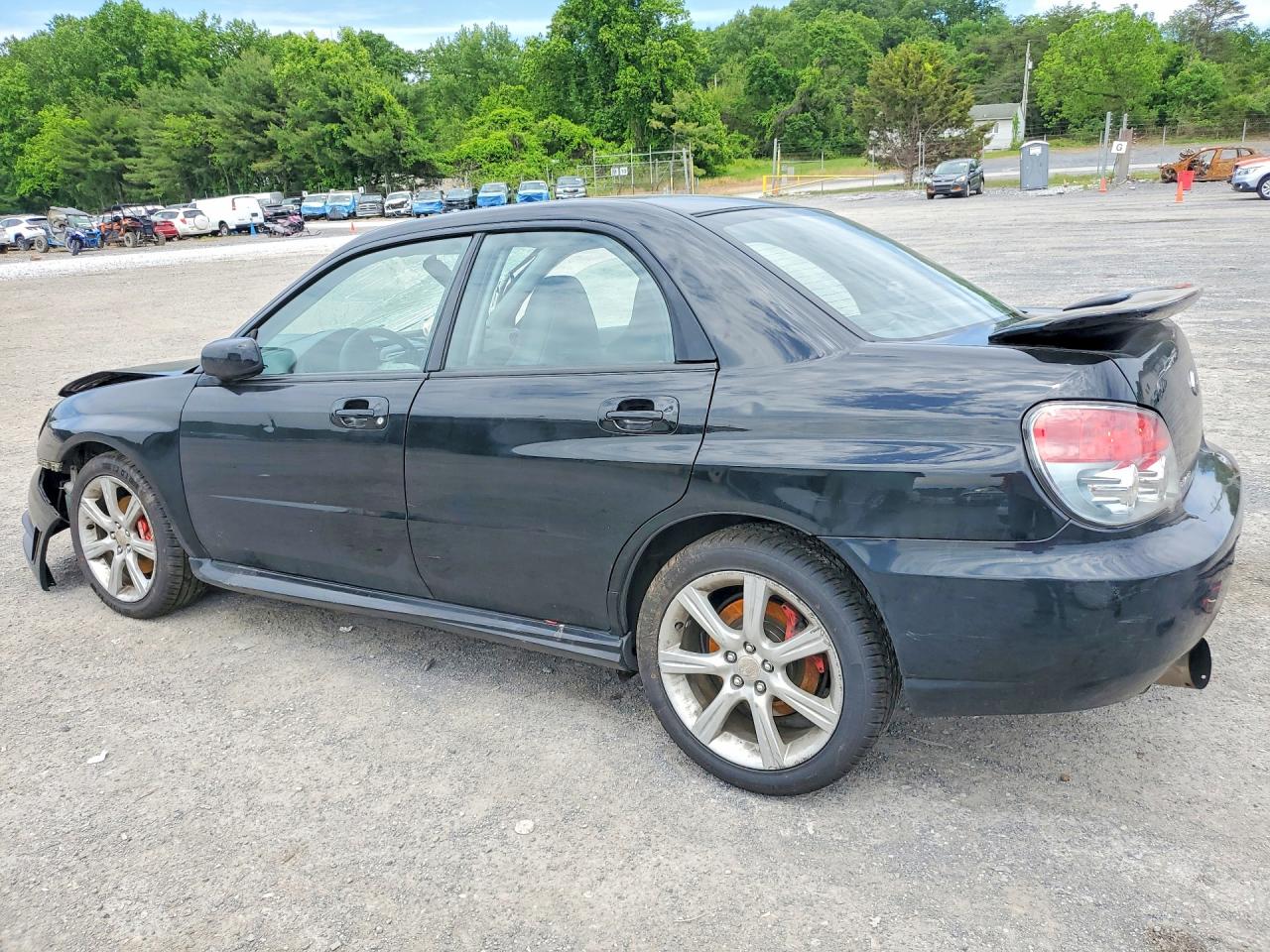 2006 Subaru Impreza Wrx Black vin: JF1GD79666H519749