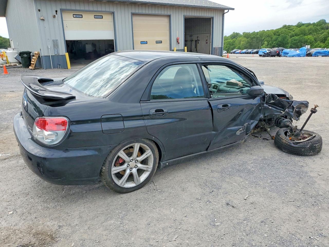 2006 Subaru Impreza Wrx Black vin: JF1GD79666H519749