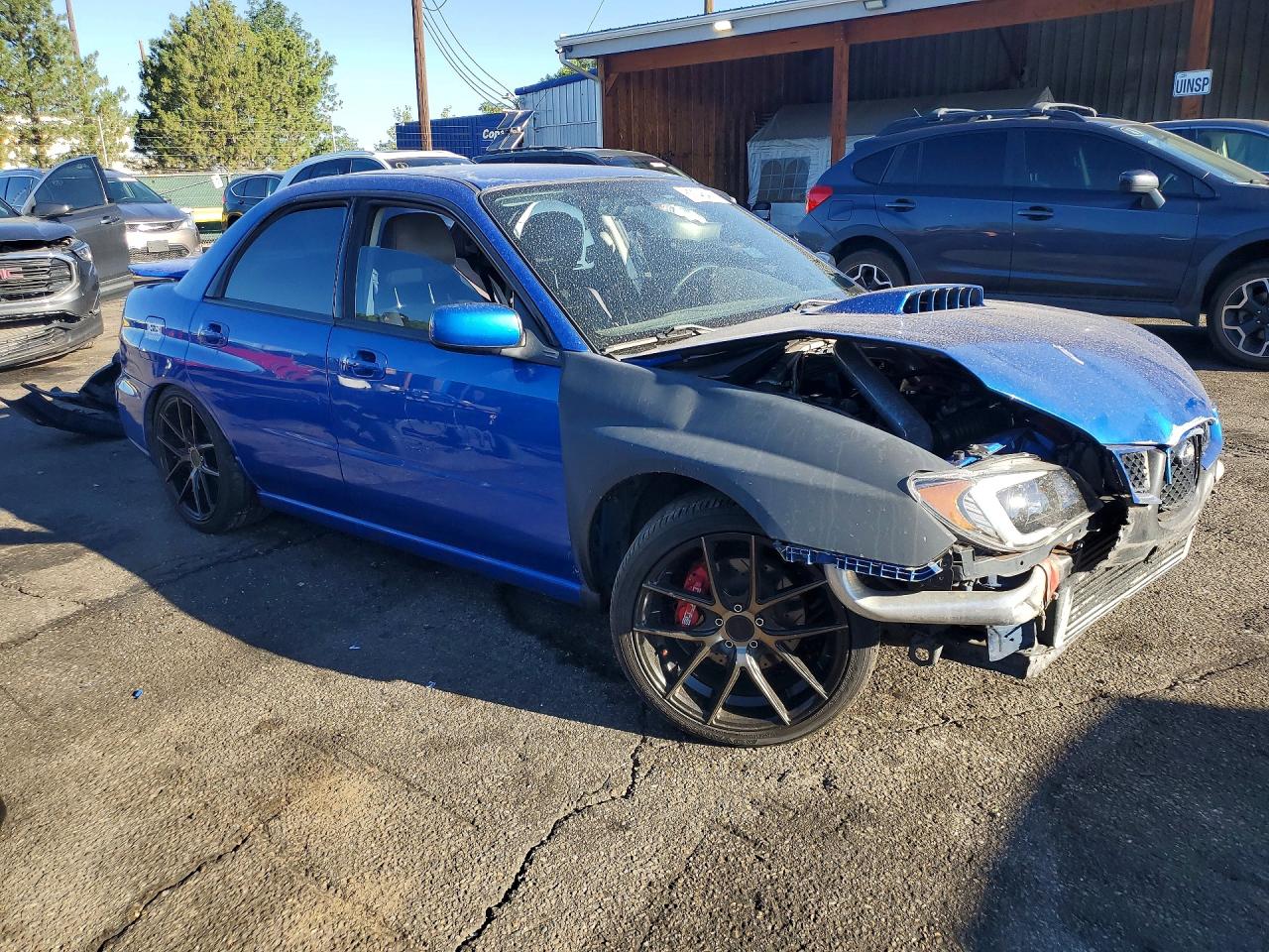 2006 Subaru Impreza Wrx Blue vin: JF1GD79676G502707