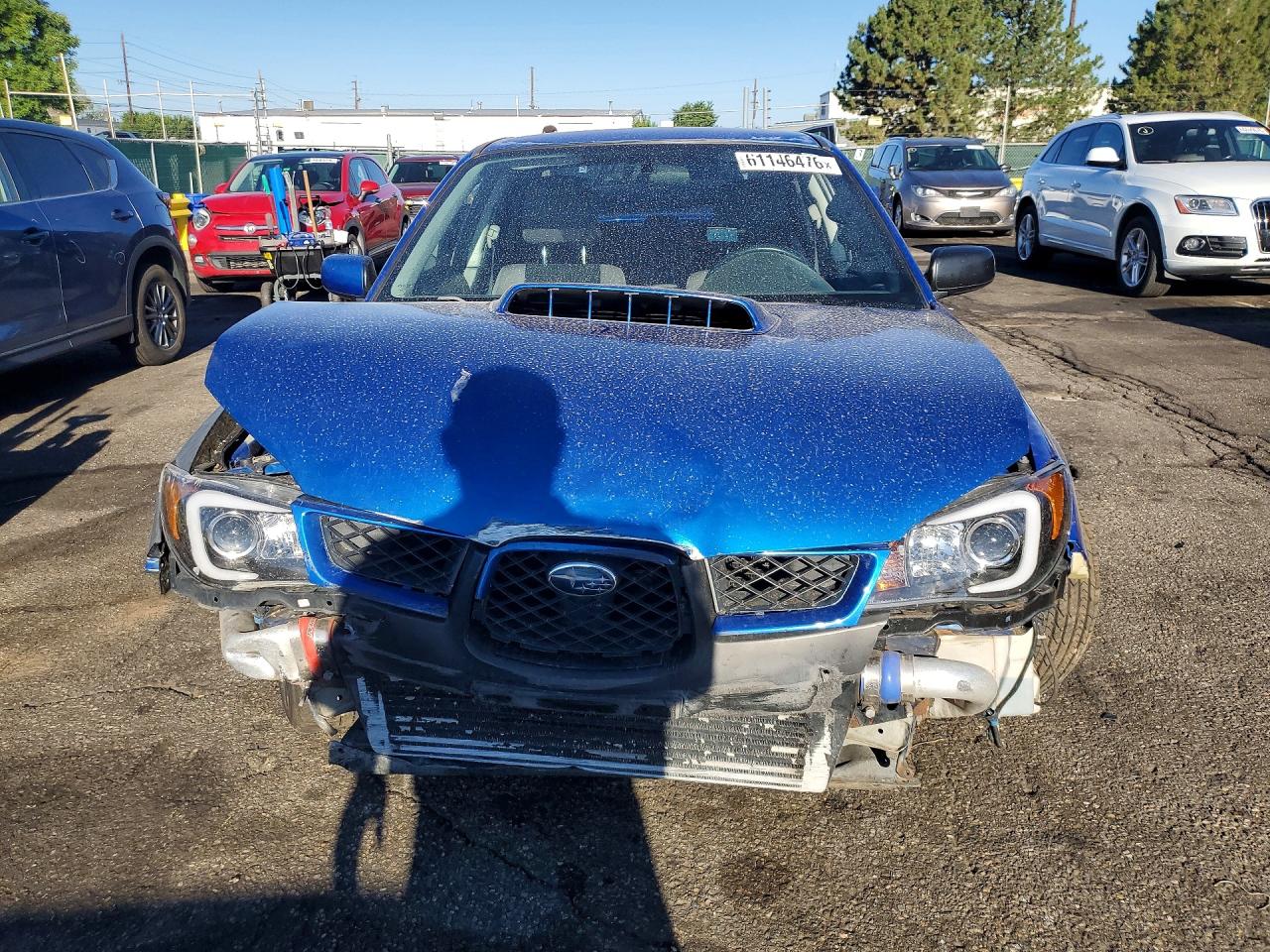 2006 Subaru Impreza Wrx Blue vin: JF1GD79676G502707