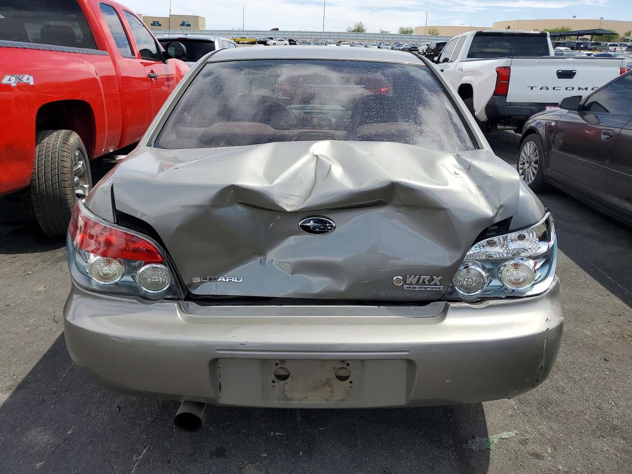 2006 Subaru Impreza Wrx Silver vin: JF1GD79686G505065
