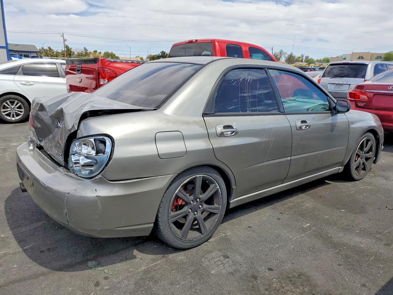 2006 Subaru Impreza Wrx Silver vin: JF1GD79686G505065