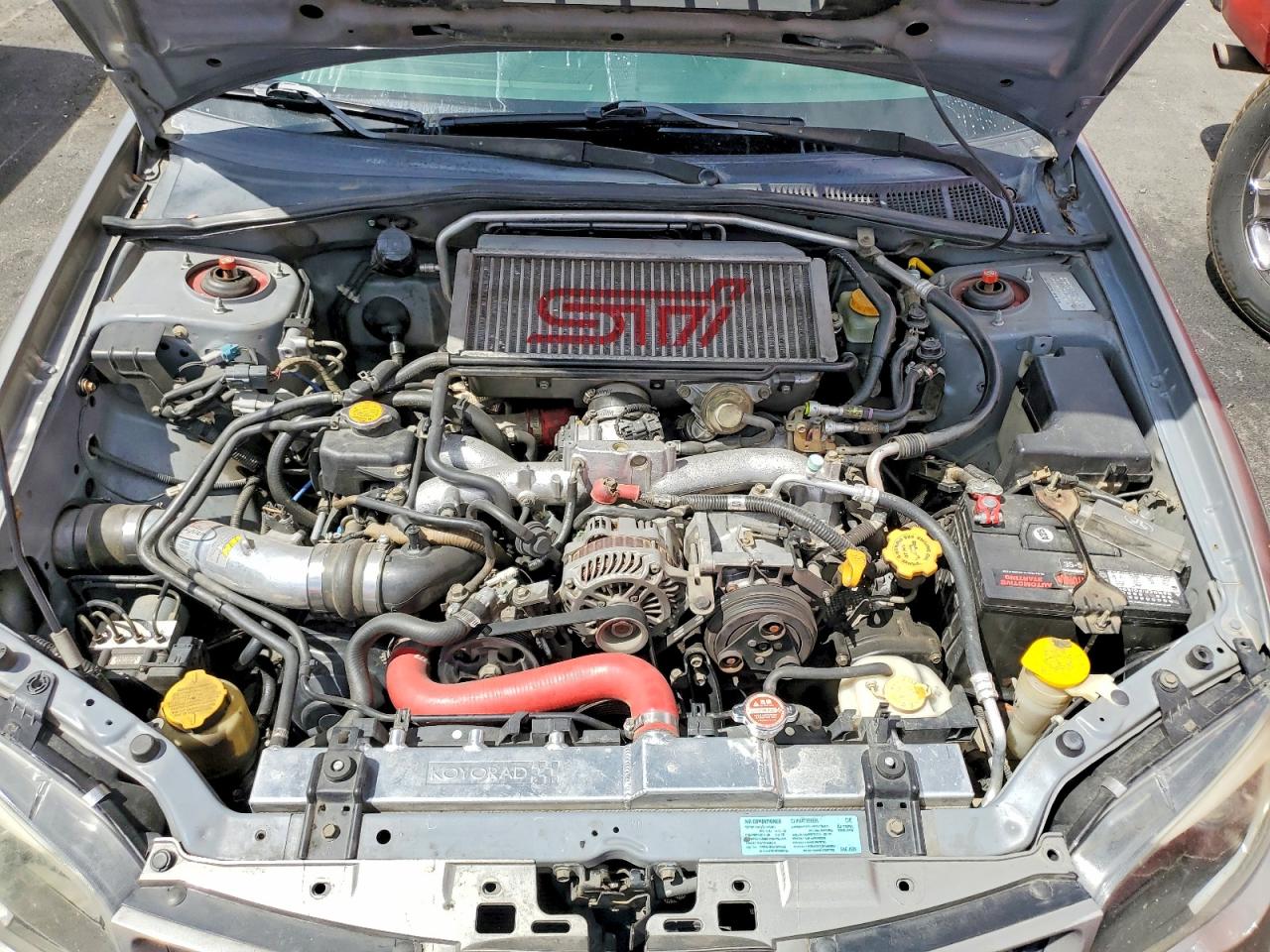 2006 Subaru Impreza Wrx Silver vin: JF1GD79686G505065