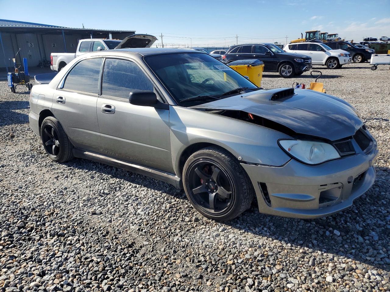 2006 Subaru Impreza Wrx Gray vin: JF1GD79686G511528