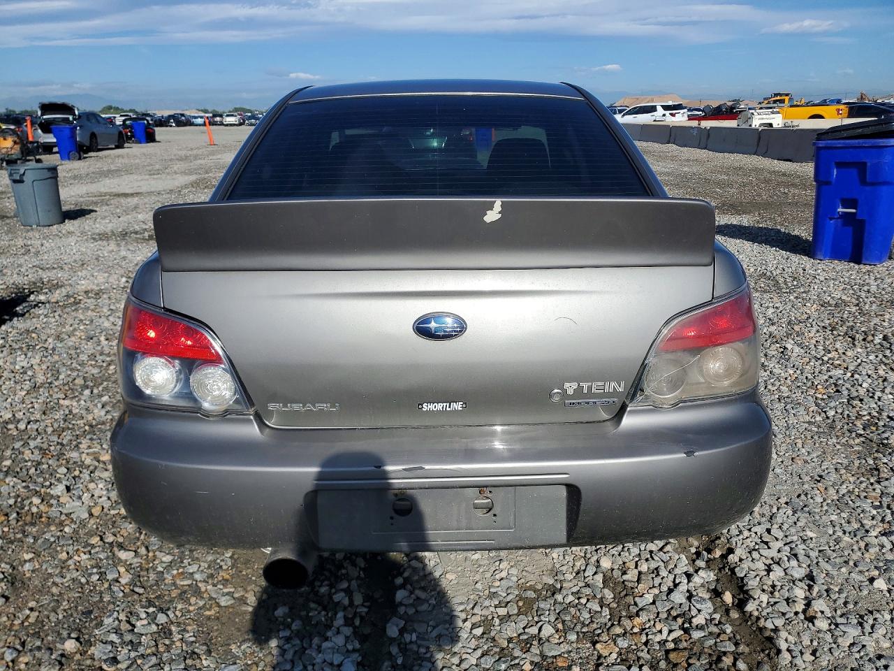 2006 Subaru Impreza Wrx Gray vin: JF1GD79686G511528