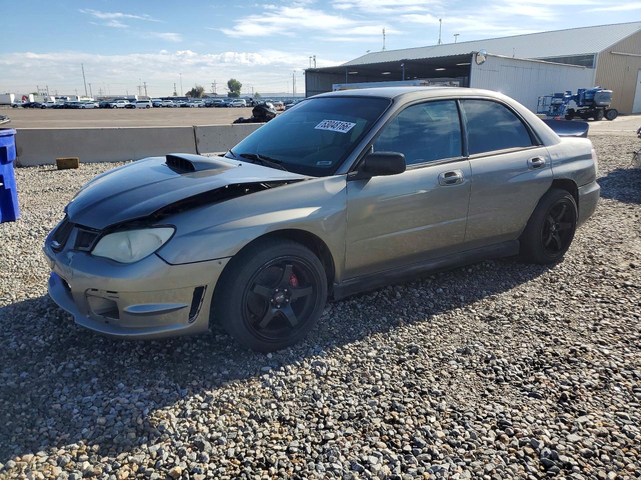 2006 Subaru Impreza Wrx Gray vin: JF1GD79686G511528
