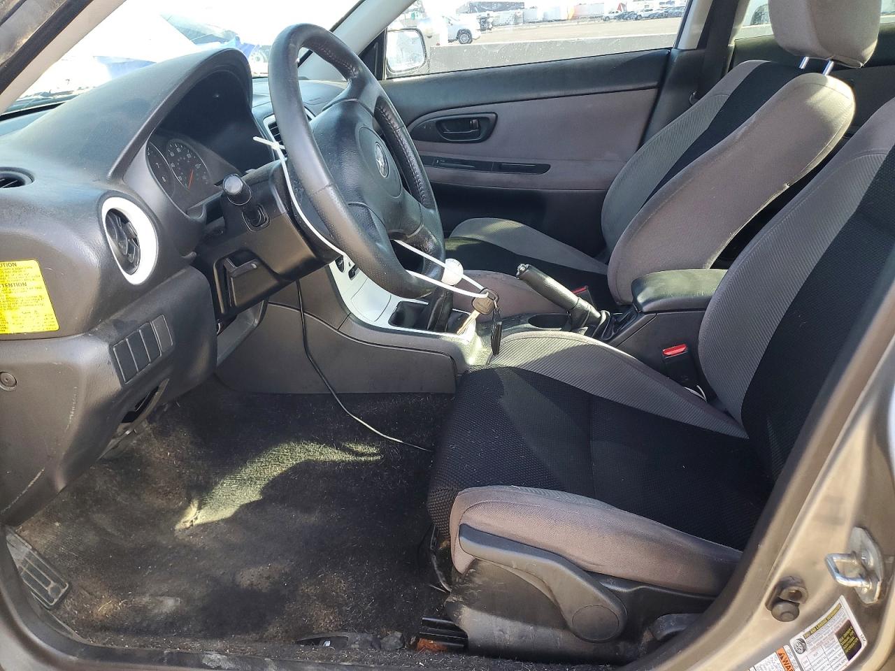 2006 Subaru Impreza Wrx Gray vin: JF1GD79686G511528
