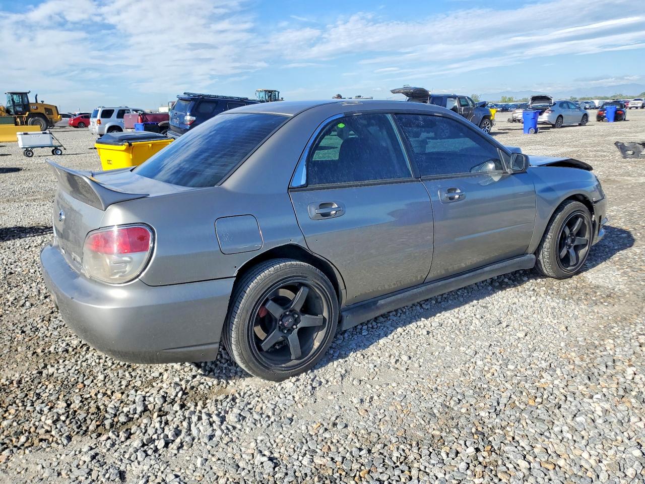 2006 Subaru Impreza Wrx Gray vin: JF1GD79686G511528