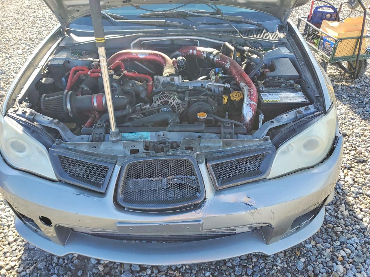 2006 Subaru Impreza Wrx Gray vin: JF1GD79686G511528