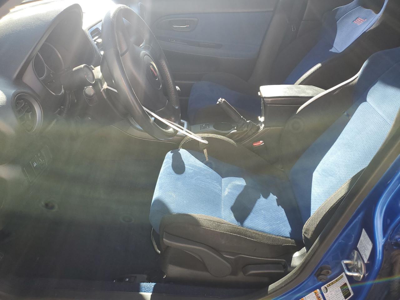 2006 Subaru Impreza Wrx Blue vin: JF1GD79696G508864