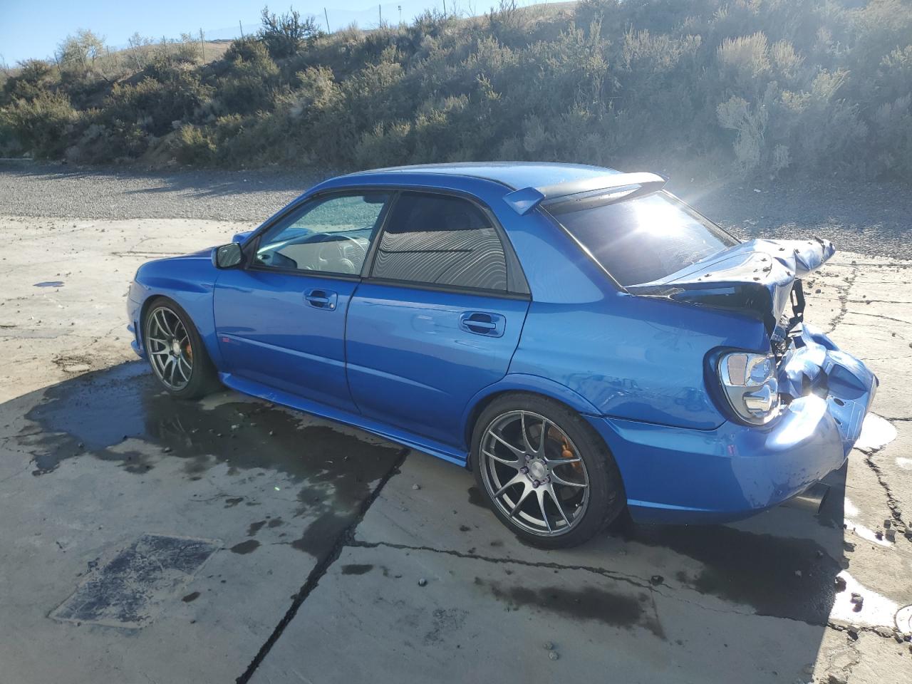 2006 Subaru Impreza Wrx Blue vin: JF1GD79696G508864