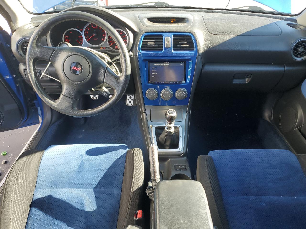 2006 Subaru Impreza Wrx Blue vin: JF1GD79696G508864