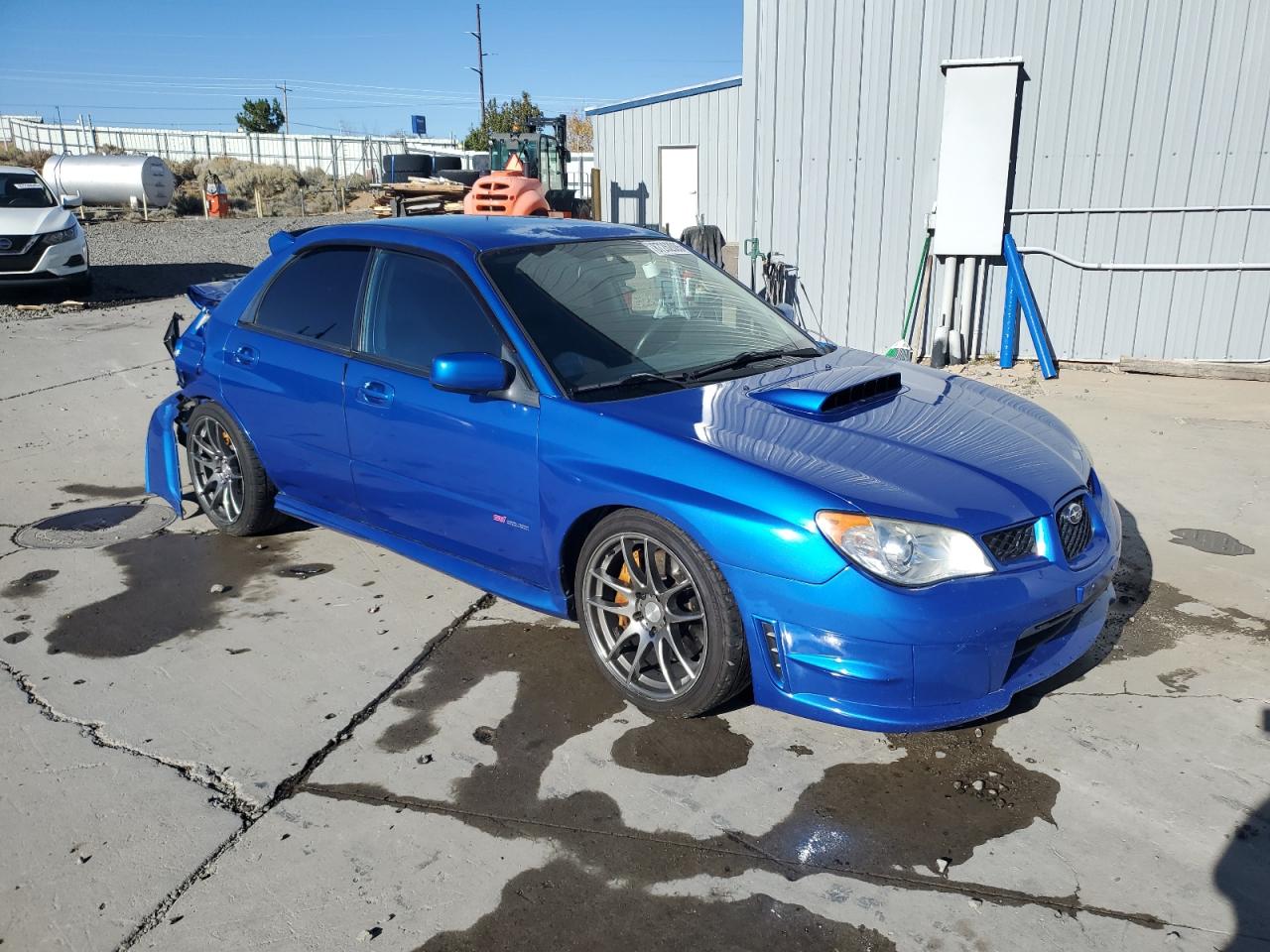2006 Subaru Impreza Wrx Blue vin: JF1GD79696G508864