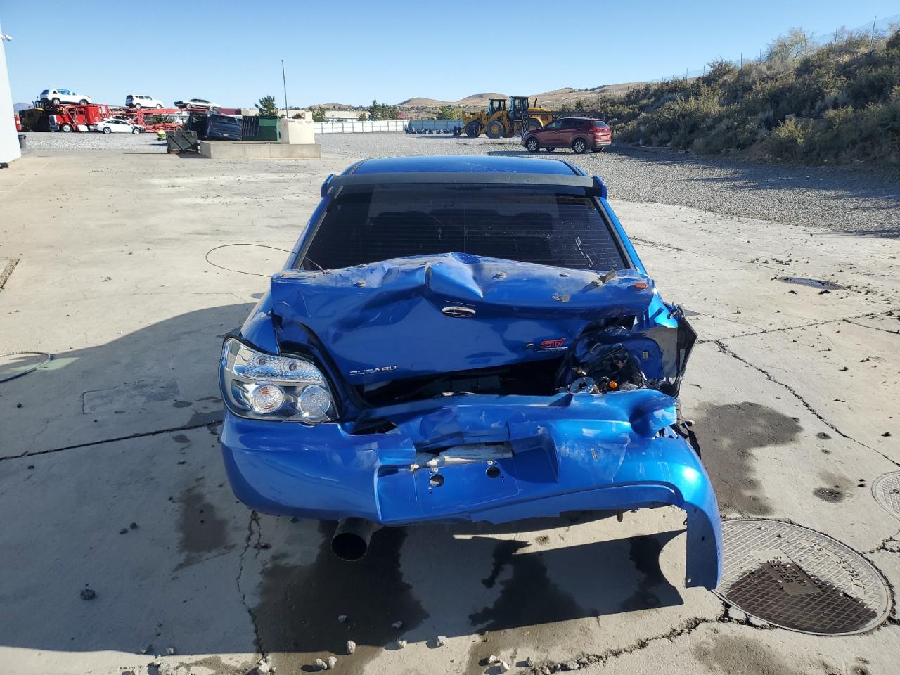2006 Subaru Impreza Wrx Blue vin: JF1GD79696G508864