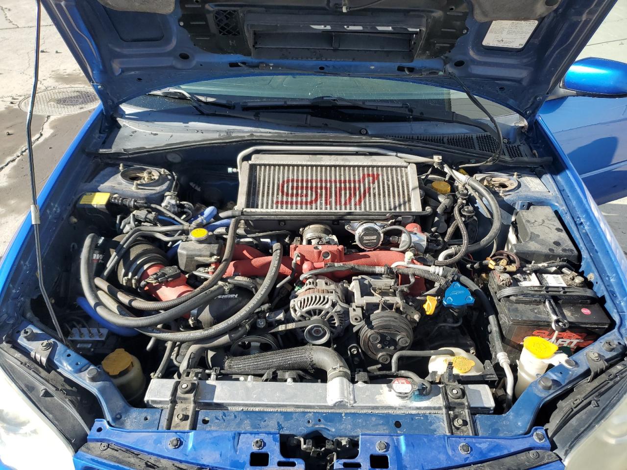 2006 Subaru Impreza Wrx Blue vin: JF1GD79696G508864