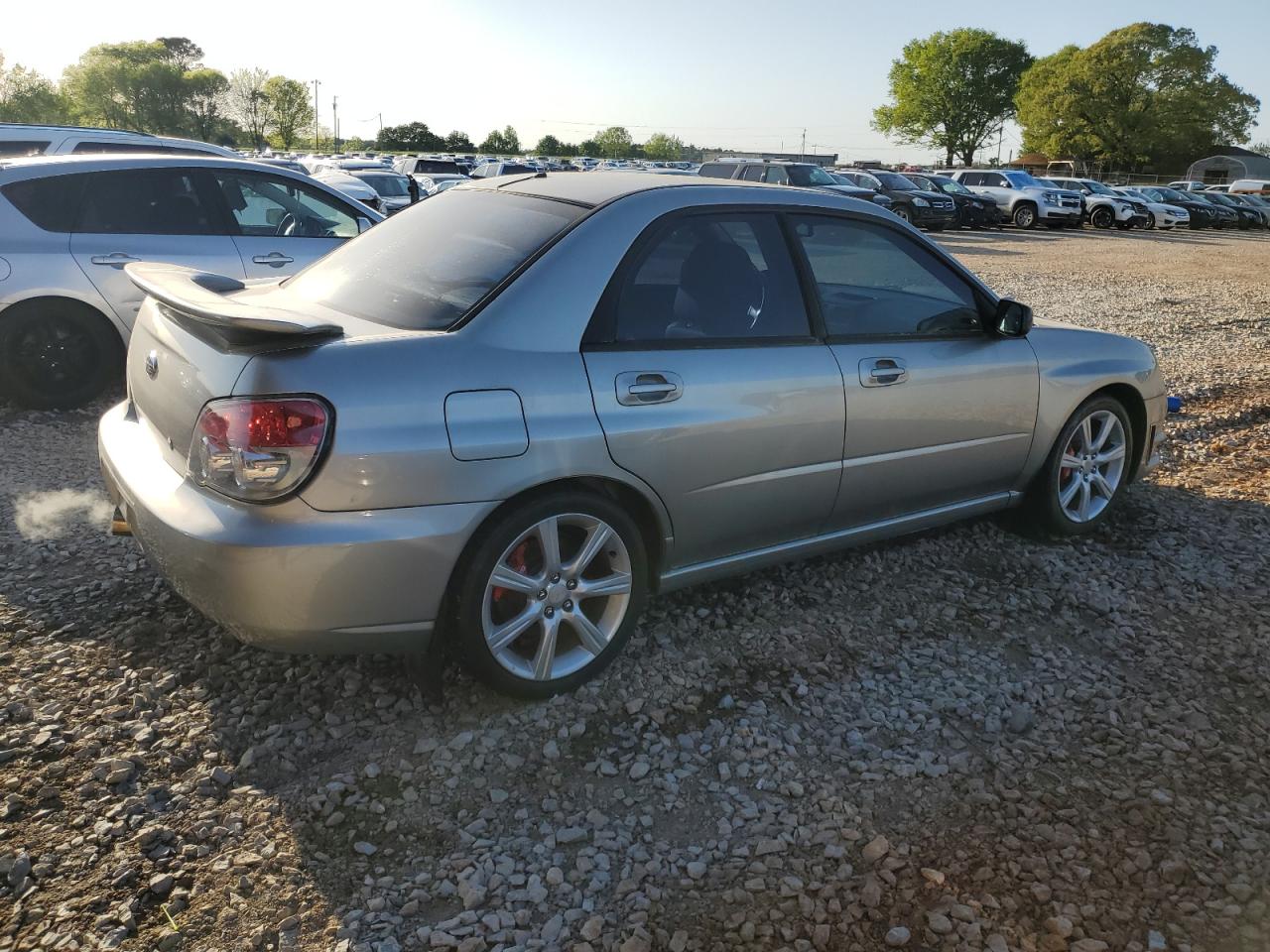 2006 Subaru Impreza Wrx Silver vin: JF1GD796X6G511692