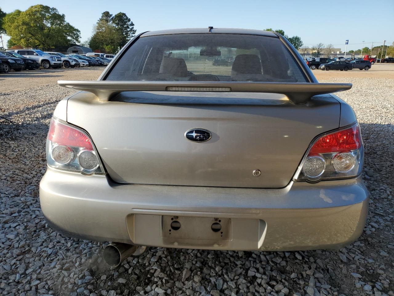 2006 Subaru Impreza Wrx Silver vin: JF1GD796X6G511692